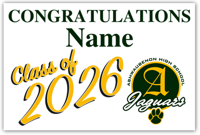 2025 Ashwaubenon With Name Personalization