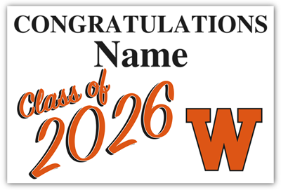 2025 West DePere With Name Personalization